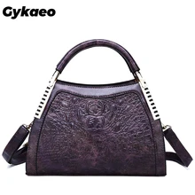 Gykaeo, новинка, зимняя женская уличная сумка-мессенджер для покупок, сумки, женские сумки известных брендов, сумка через плечо из искусственной кожи, женская сумка