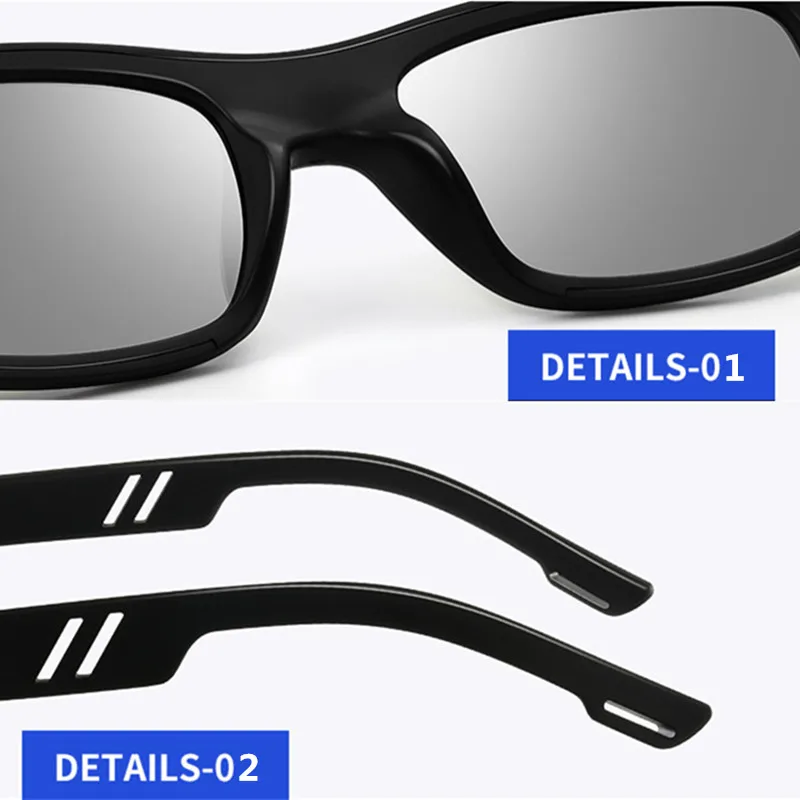 ZHIYI Smart Chameleon Driving Glasses LCD Computer Chip 0.1 Second Photochromic Polarized Sunglasses Eye Protection