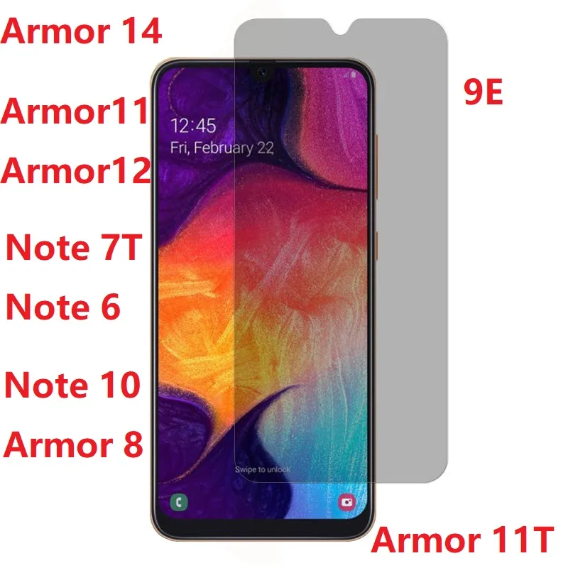 Privacy Screen Protector Tempered Glass Anti-Spy Film