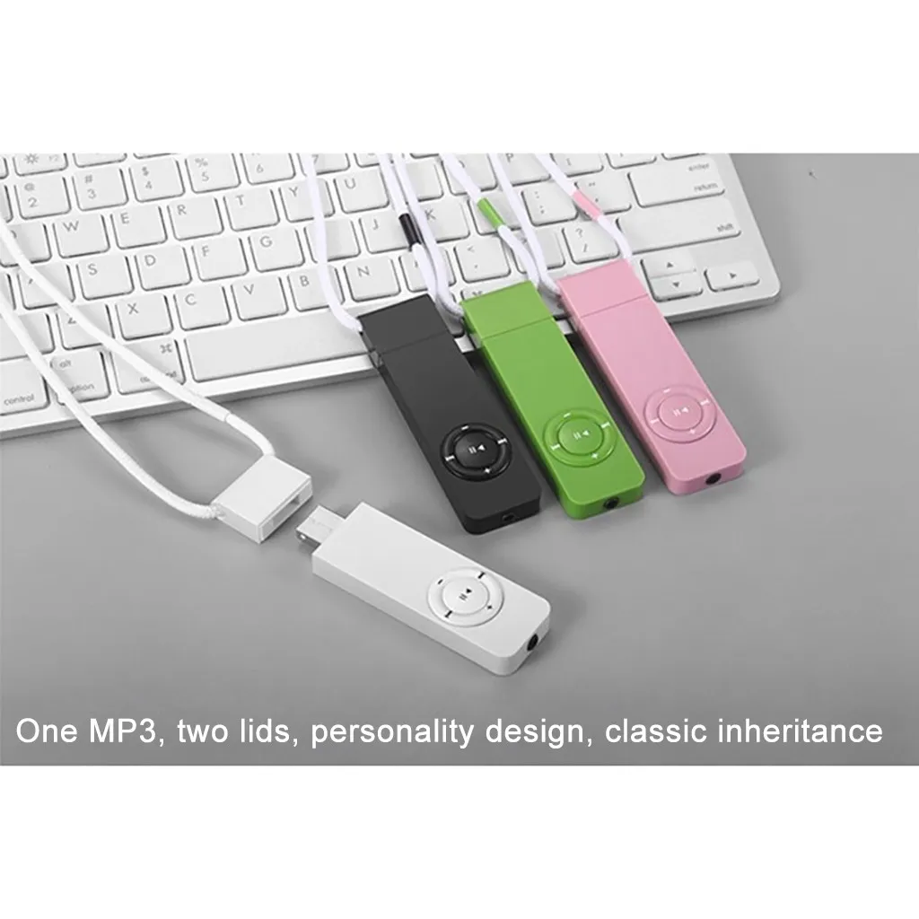 EPULA MP3-плеер Портативный USB мини светильник MP3 музыка Спорт студенческий обучение MP3-плеер Поддержка цифровой музыки Внешняя память