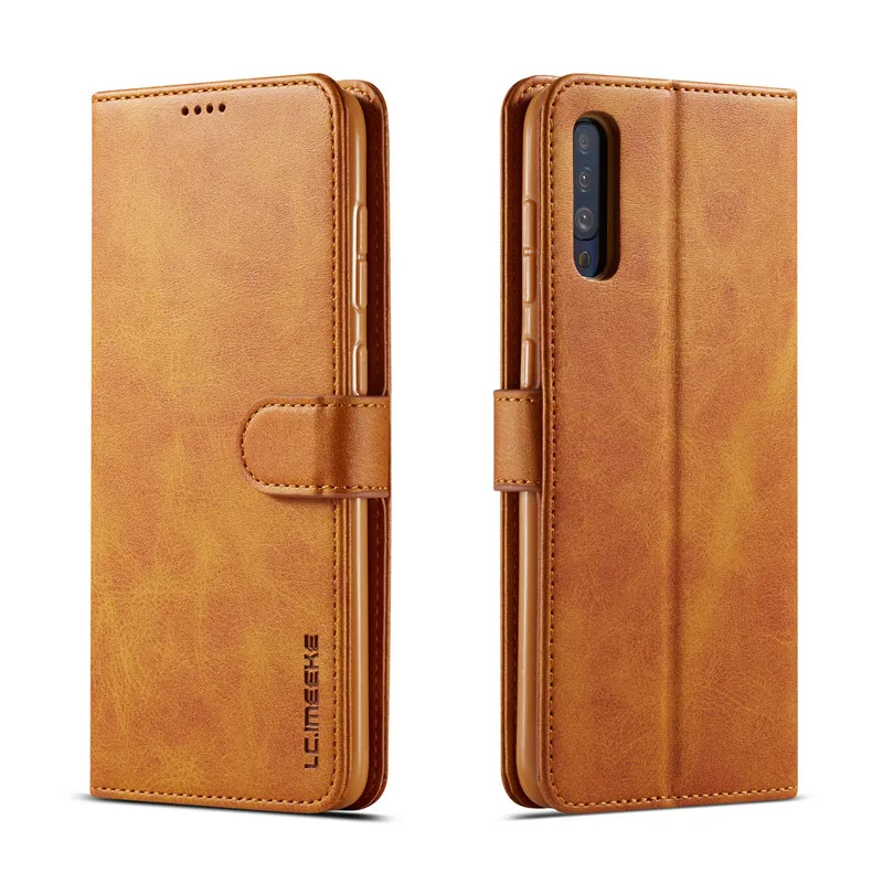 Case For Samsung Galaxy A50 Case Leather Wallet Flip Cover Samsung Galaxy A50 Phone Coque For Samsung Galaxy A50 Case Cover