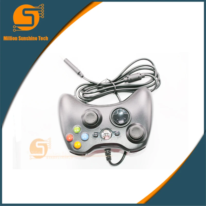 Проводной Xbox USB черный геймпад джойстик игровой контроллер для ПК ноутбука для Raspberry Pi 2/3 zero W