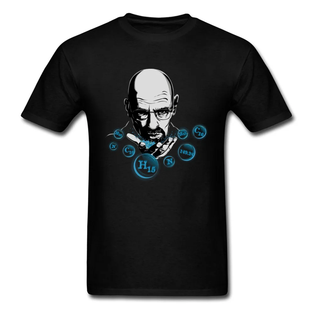 Leisure Blue_Crystal_Wizard_-_Breaking_Bad_3229 April FOOL DAY Tees Slim Fit Crew Neck 100% Cotton Fabric T-shirts Men T Shirts Blue_Crystal_Wizard_-_Breaking_Bad_3229 black