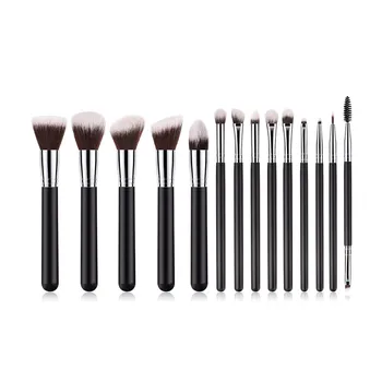 

14pcs Makeup Brush Set Concealer Foundation Blush Powder Blending Cosmetic Make Up Brushes Eyeshadow Highlighter Brush T14002