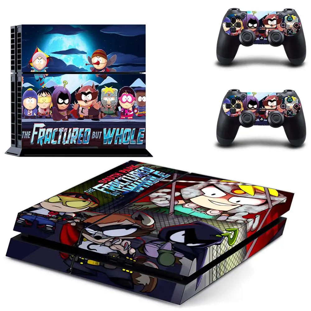 Саут Парк PS4 кожа PS 4 стикер Play station 4 наклейки s наклейки Pegatinas Adesivo для консоли playstation 4 и 2 контроллера
