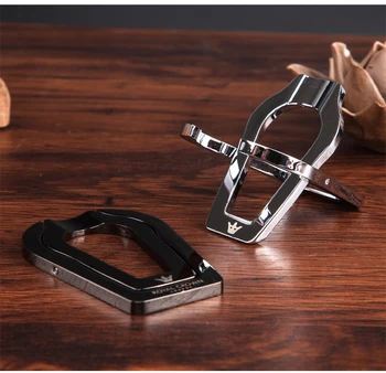 

New 1pcs Stainless steel Foldable Pipe Stand rack for Smoking Pipe holder smoke Gadgets For Men Smoking Accessories