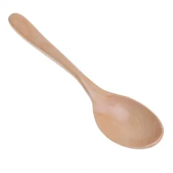 

Handmade Cooking Utensil Wooden Spoon Wood Rice Paddle Scoop Rice Flatware
