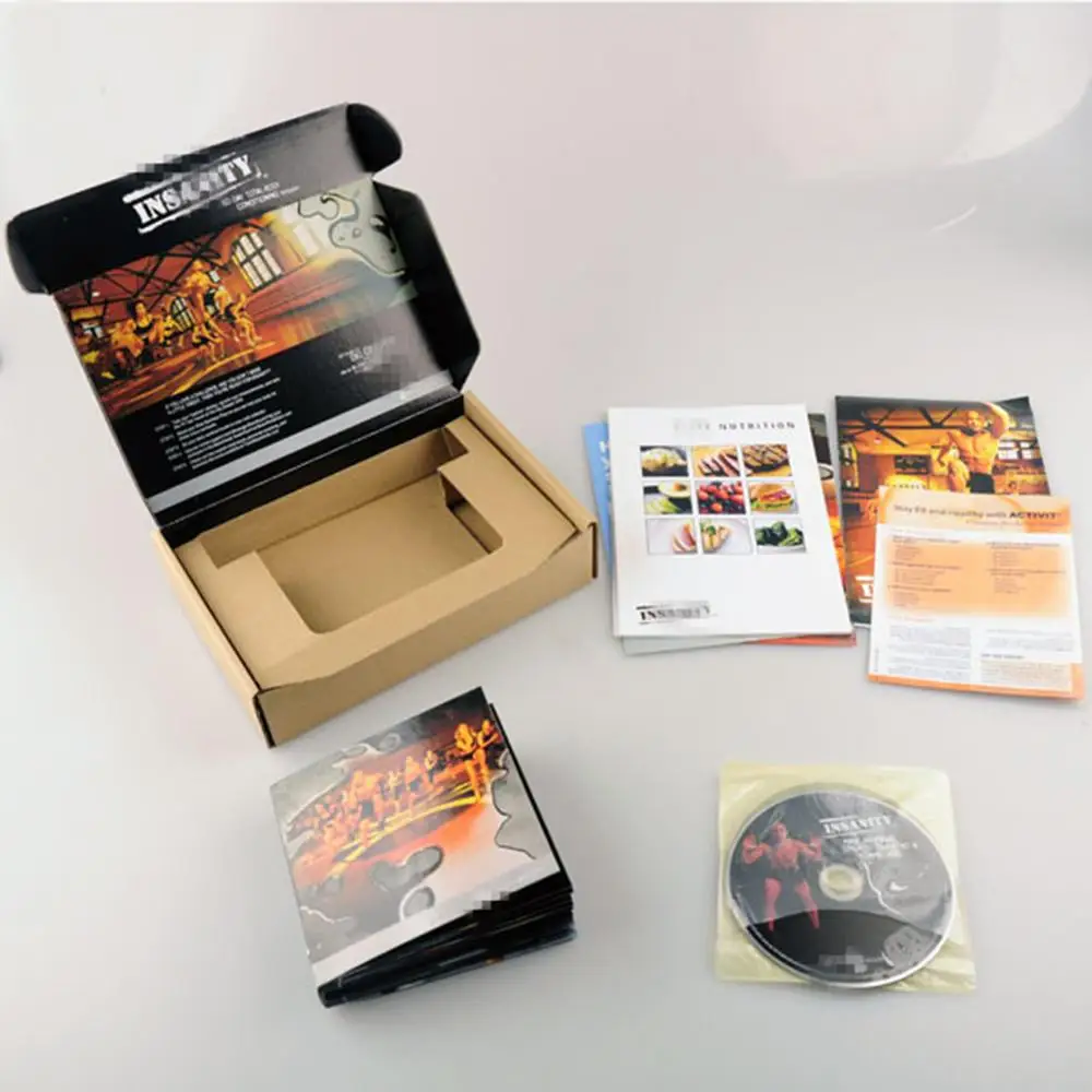 Insanity(DVD) от Beachbody, 14 дисковый набор, с элитным питанием буклет