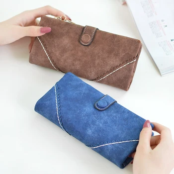 

New 2020 Women's Wallet Lace Card Hold Casual Vintage Female Clutch Bag Multifunction Large Capacity Ladies Wallet Coin Purse