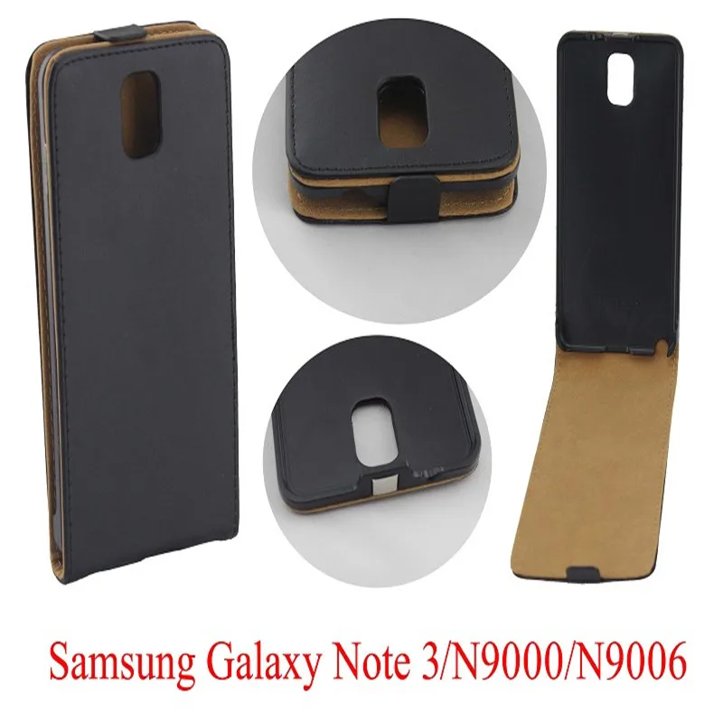 Vertical PU Leather Flip Case Fundas Capa For Samsung Galaxy Note 3 N9000 Cover TPU Up-Down Open skin pouch Phone Bags | Мобильные