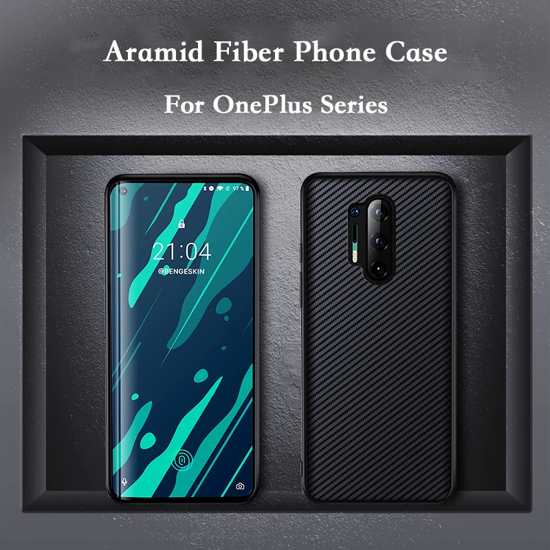 

Arvin-Original Aramid Fiber Nylon Phone Case, Carbon Fiber, Anti-fall Back Cover Shell, OnePlus 10Pro 9Pro 7T Pro 8Pro