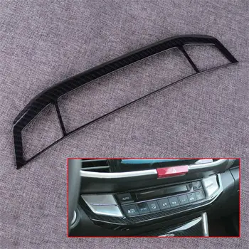 

DWCX 33.5x6.7 cm ABS Carbon Fiber Style Front Control AC Switch Frame Cover Trim Fit for Honda Accord 2013 2014 2015 2016 2017