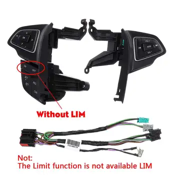 

Autoleader Multi Function Wheel Button Switch bluetooth Voice Button Cruise Control Switch for Ford Focus MK3 2015-2017