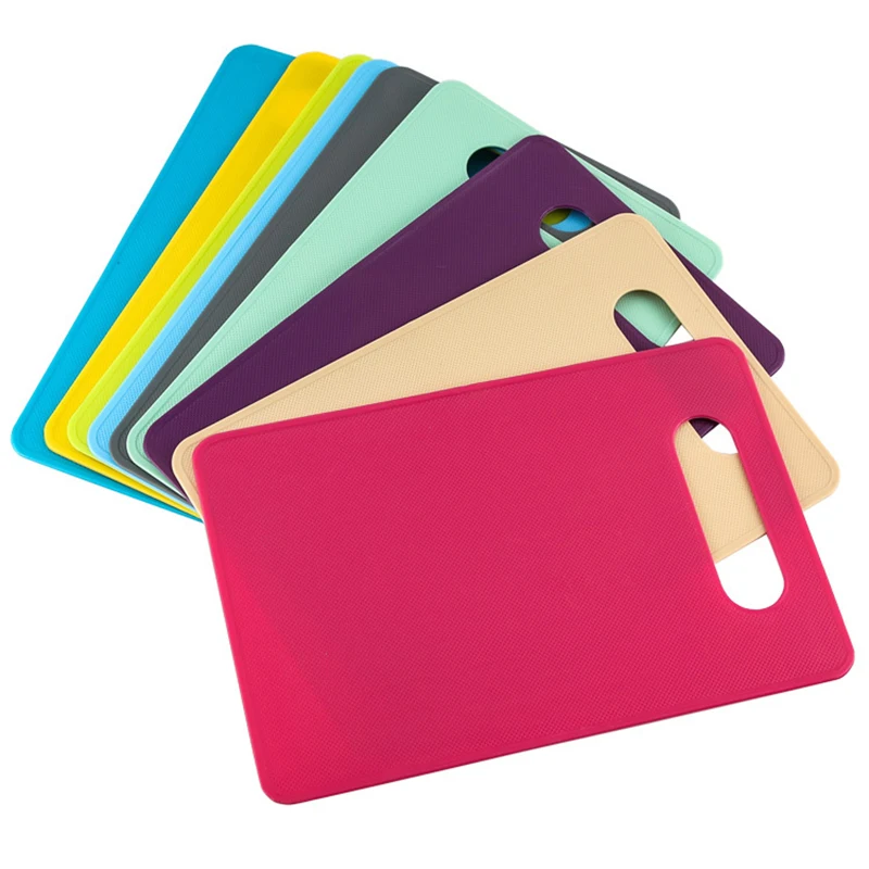 

Kitchen Plastic Vegetable Fruits Bread Cutting Board Outdoor Camping Food Cutting Board Non-slip kitchen Chopping Blocks