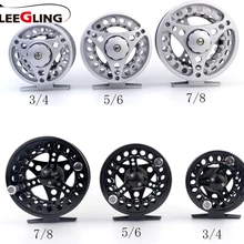 Рыболовная катушка GLEEGLING Fly Размер 3/4 5/6 7/8 Vismolen Met Kogellagers Clearwater Летающая леска с колесиком 100 м+ 50Yds подложка