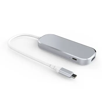 

USB C Hub 7-in-1 Adapter With Power Delivery 4K HDMI 3 USB 3.0 TF SD For Laptop PC 920#2