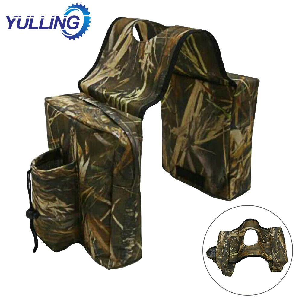 High Quality ATV UTV Snowmobile Motorcycle Cargo Pocket Tank Storage Saddle Bags Waterproof Wholesale Quick Delivery Dropship