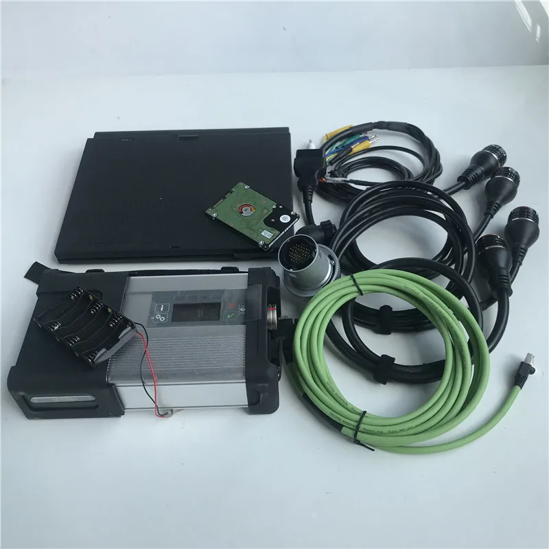 MB Star C5 Sd Подключение 5 с используемым ноутбуком X200T сенсорный экран HDD программное обеспечение,12 Лучший mb star Диагностика c5 sd Подключение полный комплект