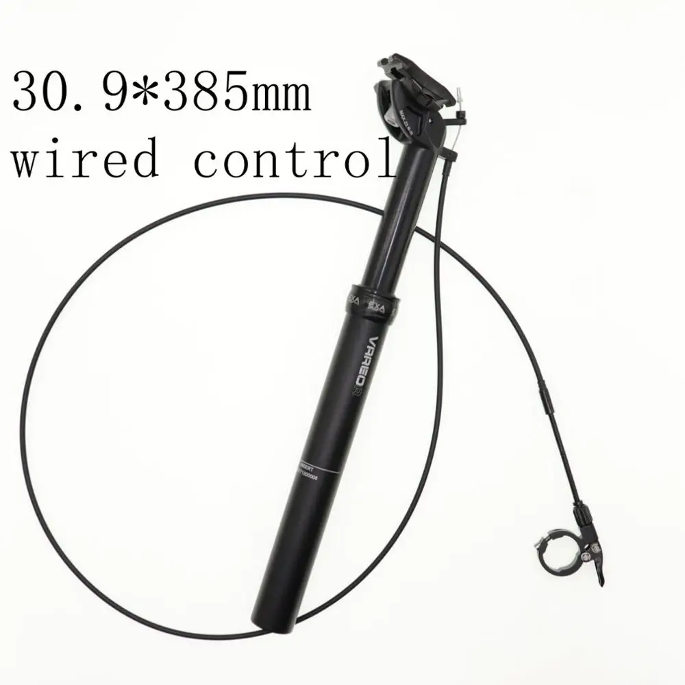 wired control 30.9mm Kindshock пипетка Подседельный штырь регулируемая высота велосипед MTB VAREO 30,9 31,6 мм EXAForm дистанционное управление гидравлический подседельный штырь - Цвет: wired control 30.9mm