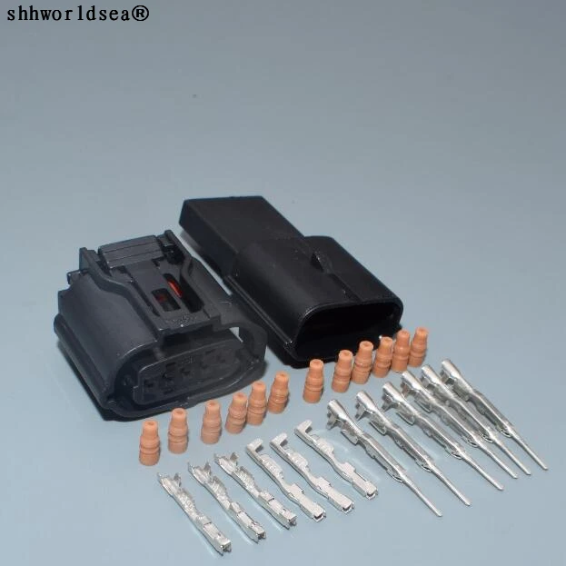 

shhworldsea 12292 6189-1046 5 Pin Female And Male series Sensor Connector Air Flow Meter Plug For Toyota