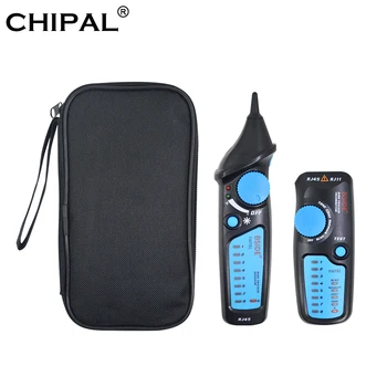 

CHIPAL FWT81 LAN Network Cable Tracker Telephone Wire Tracer Ethernet LAN TV Electric LineFinder Detector Tester RJ45 RJ11