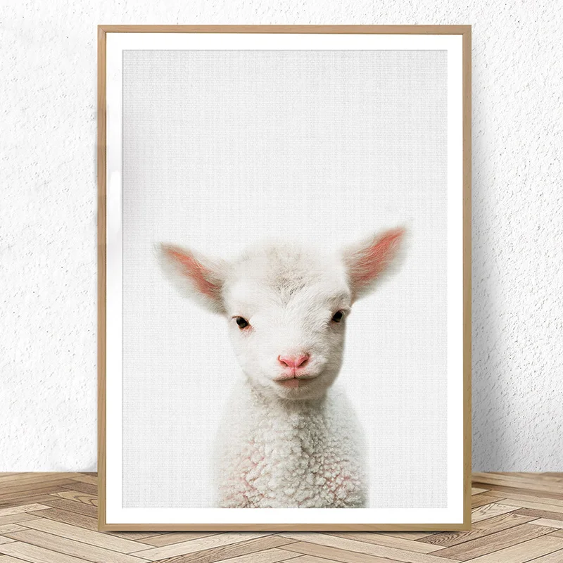sheep wall art nursery