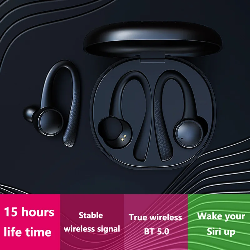 T7 Pro TWS 5 0 беспроводные Bluetooth наушники HiFi стерео Спортивная гарнитура с зарядным