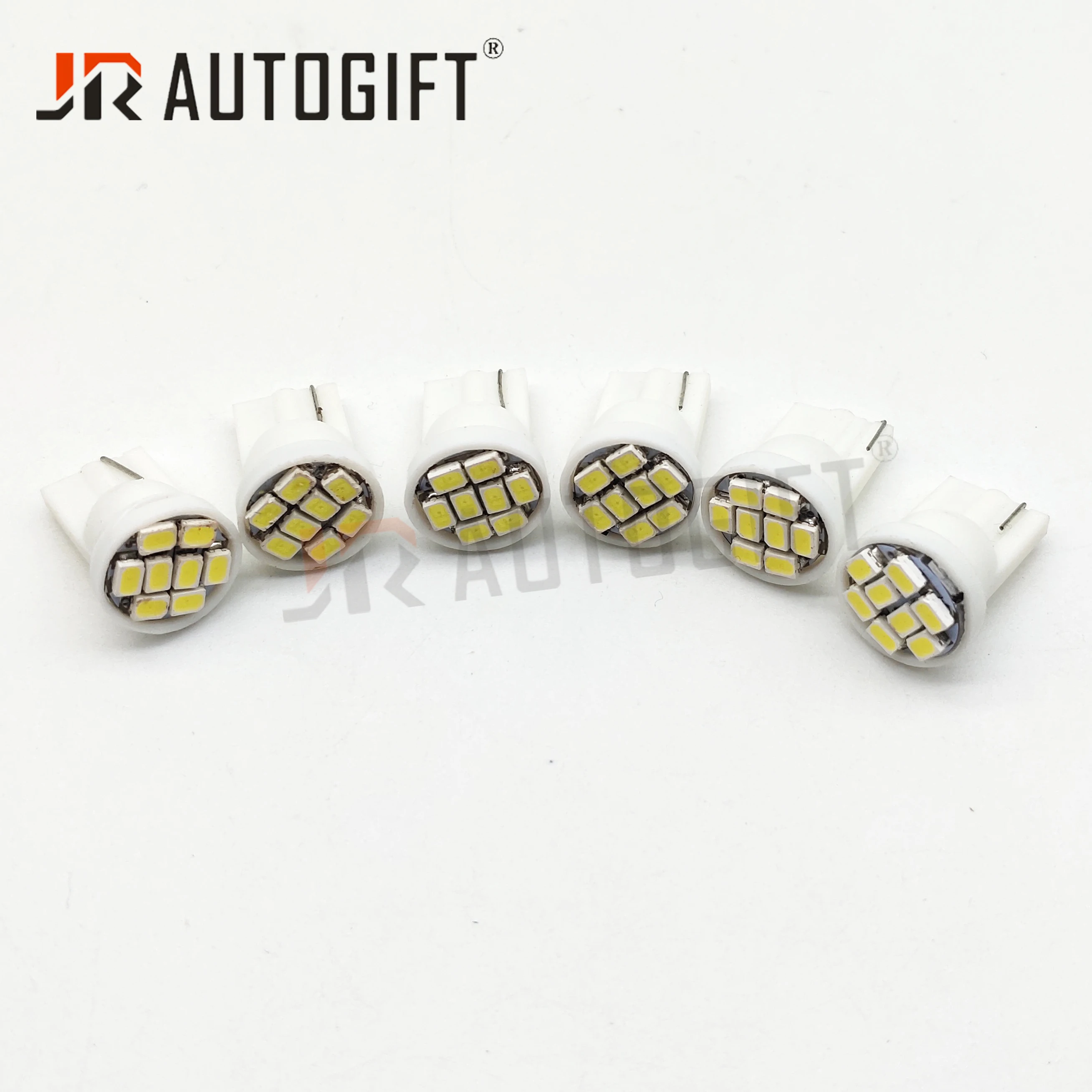 100 шт. 12 В/24 В автомобильный Стайлинг заводская цена T10 W5W 8 SMD 1206 светодиодный