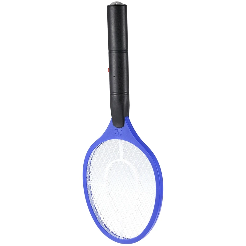 Batteries Operated Hand Racket Electric Mosquito Swatter Insect Home Garden Pest Bug Fly Mosquito Swatter Killer