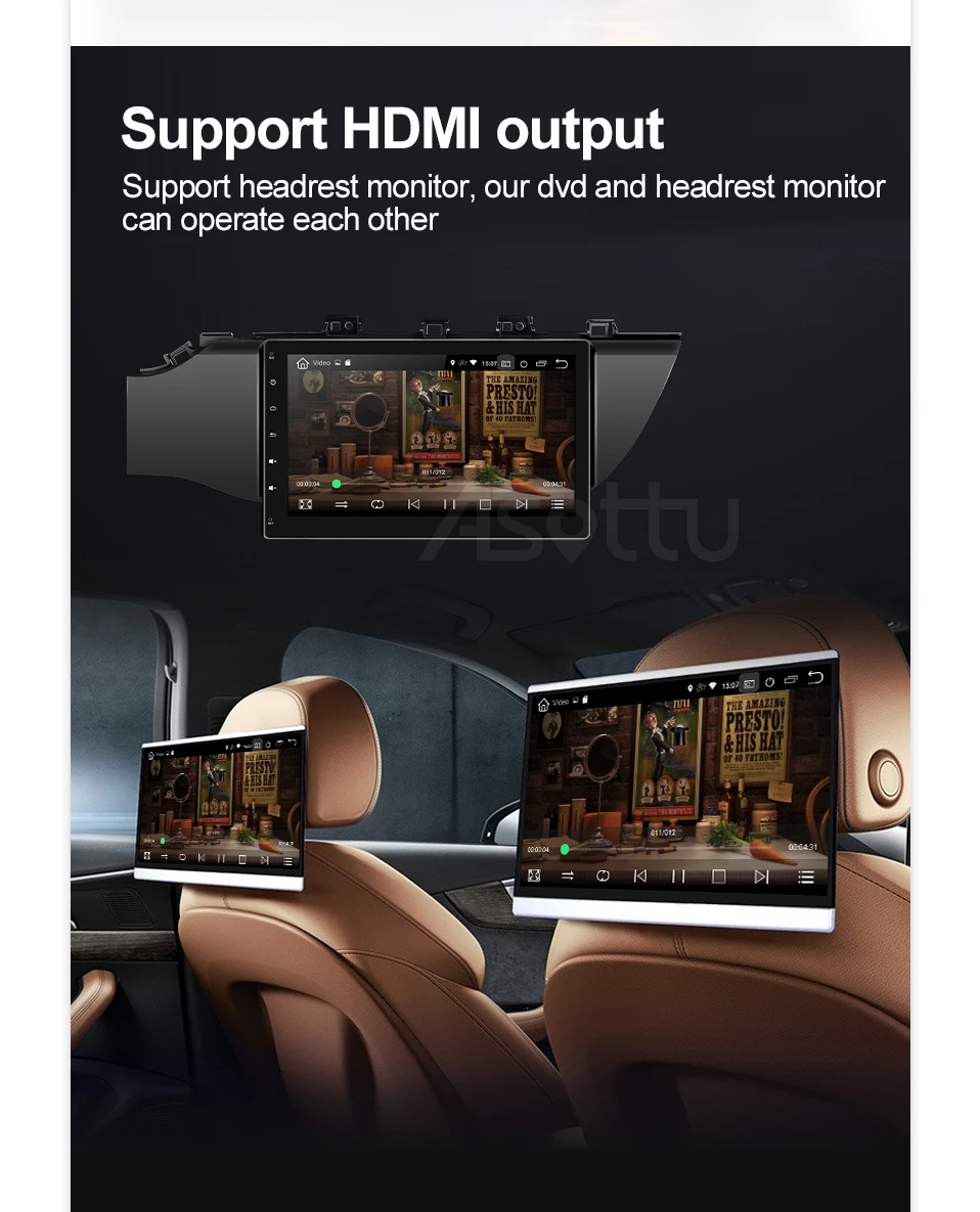 Asottu KI603 android 9,0 PX6 автомобильный dvd-плеер gps навигация для Kia k2 автомобильный стерео радио видео плеер