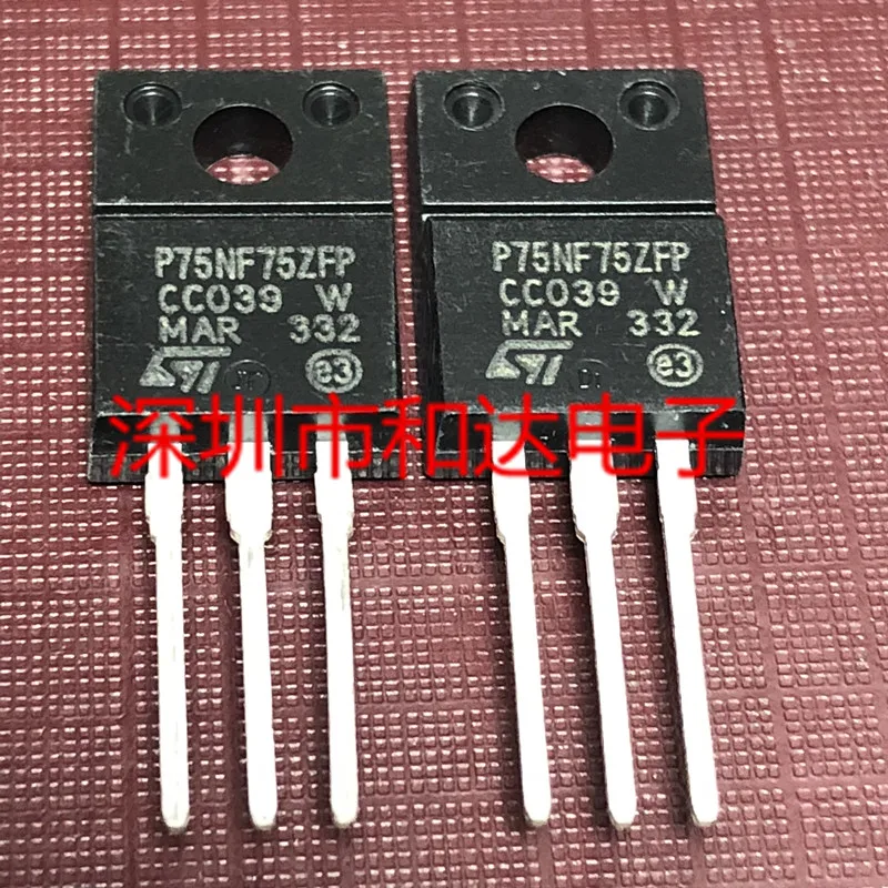 

P75NF75FP STP75NF75FP TO-220F 75 в 80 А