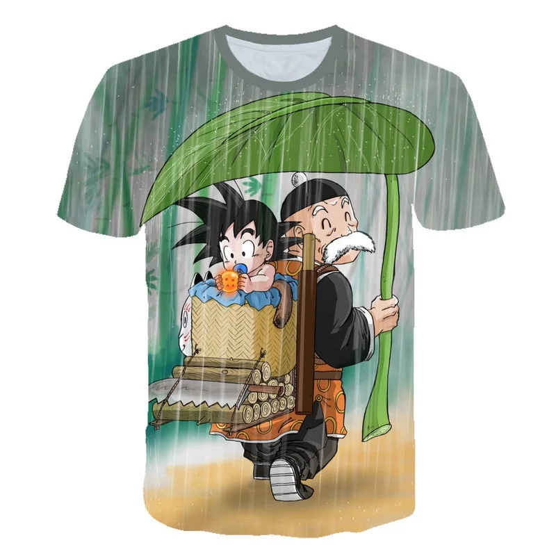 Новинка года, Детская футболка с 3d принтом Dragon Ball DBZ Bulma Super Saiyan vegeta футболка с японским аниме летняя модная детская футболка