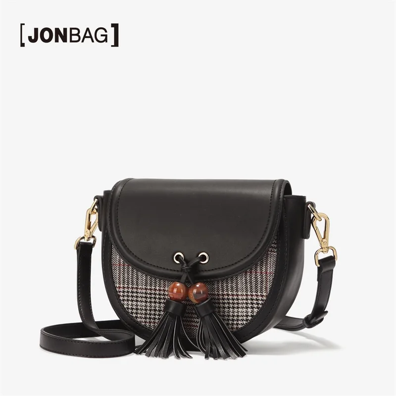 JONBAG, седельная сумка, сумки, осень и зима, новинка, популярная маленькая сумка, сумка-мессенджер, Женская дикая простая ins