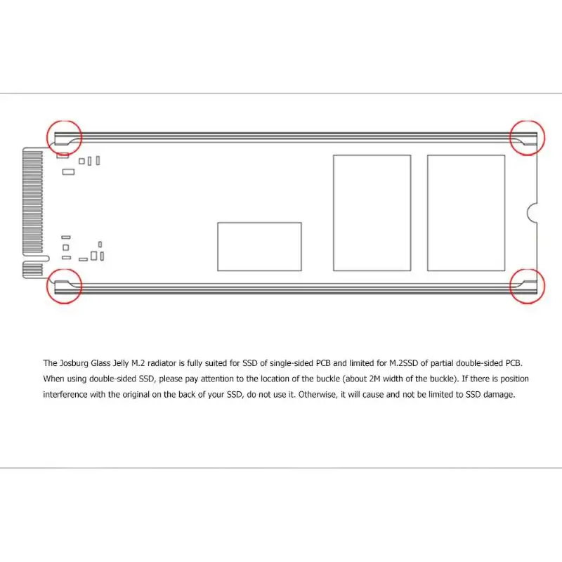 Jonsbo ARGB вентилятор M.2-2 SSD Охлаждающий радиатор алюминиевый кулер тепловой коврик Pin охлаждающая подставка для 2280 SSD жесткий диск