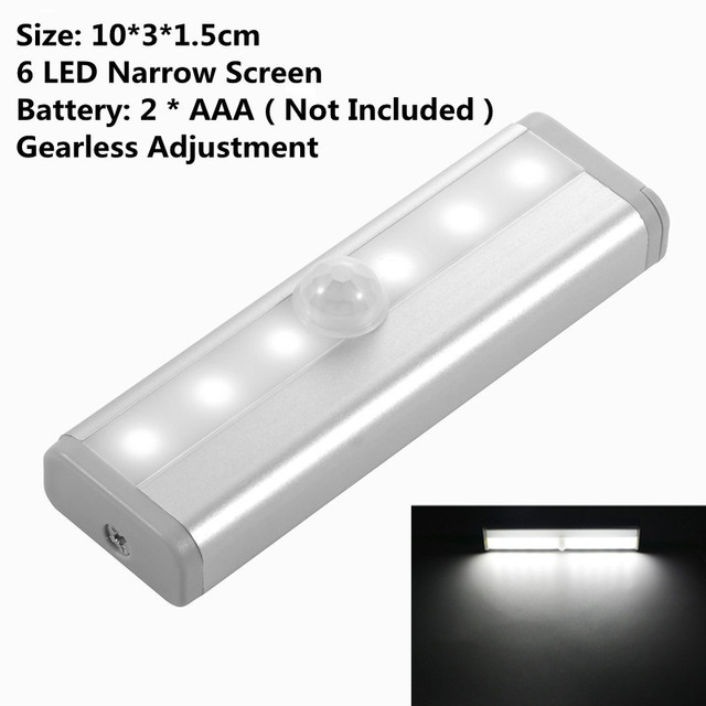 Sensor Wireless LED Lighting for Cabinets Light Detector Wall Decorative Lamp Staircase Closet Room Aisle Lighting