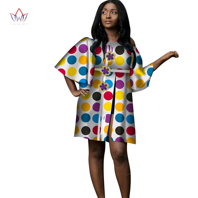 Модные африканские платья с принтом для женщин Bazin Riche сексуальные кружевные