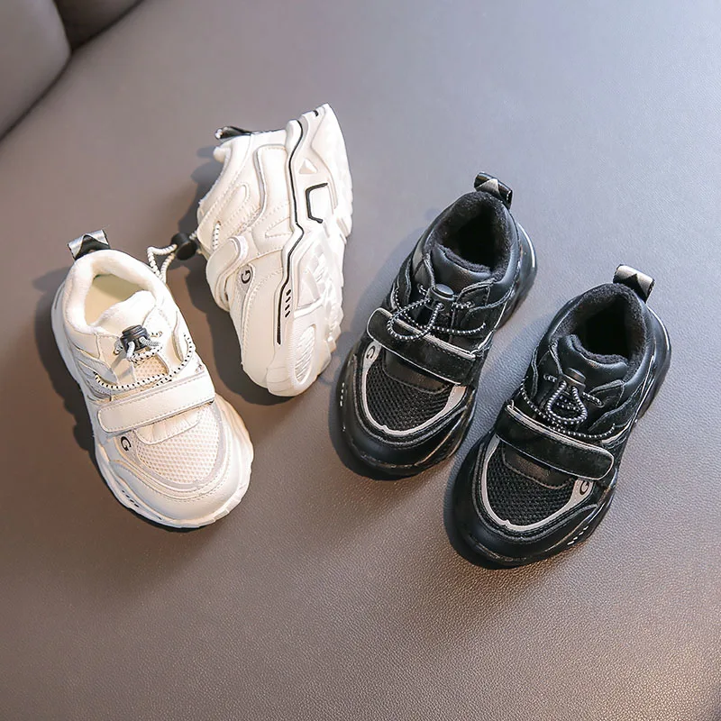 Bakkotie Kids Winter Children Fashion Sport Sneakers Baby Boys Brand Casual Trainers Toddler Warm Trainers Girls