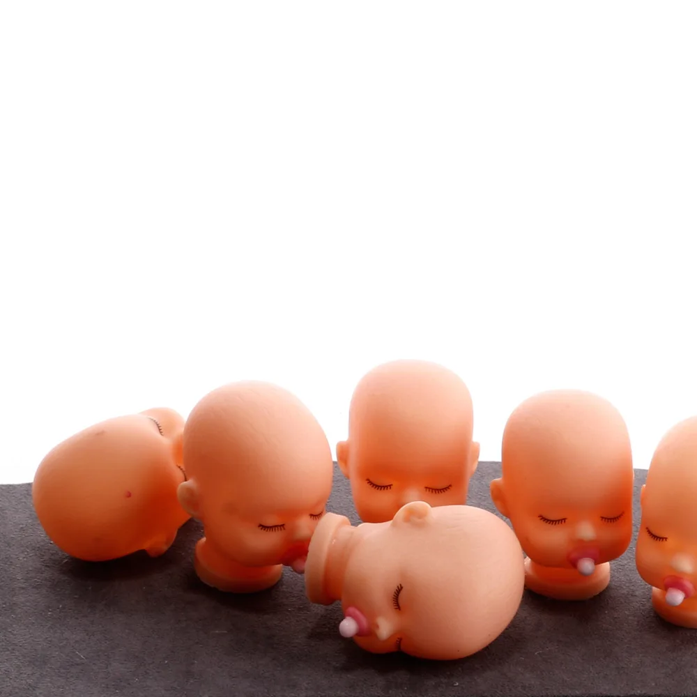 Маленькая Закрытая глаза кукла с пустышкой голова сон очаровательны ребенок пушистый шар брелок Подвеска Аксессуары напрямую от производителя