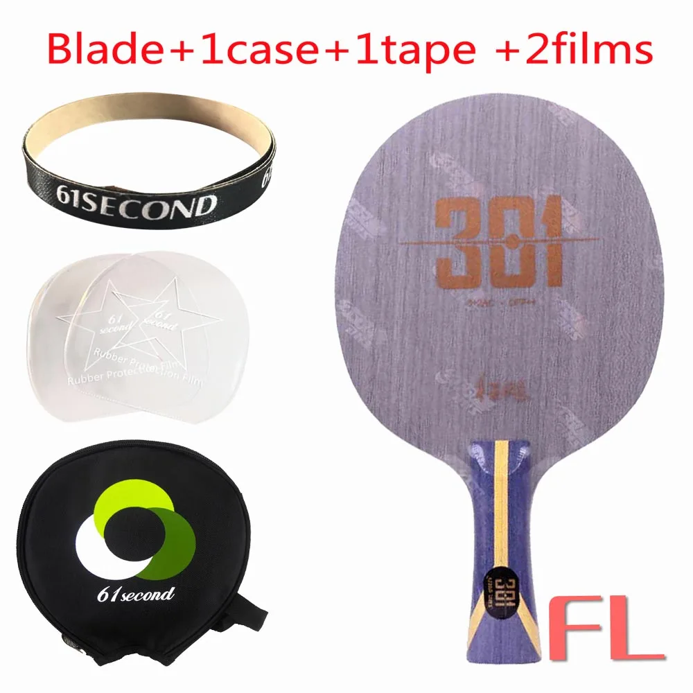 FL blade 1case DHS 301 арилат углерода Настольный теннис лезвие/пинг понг лезвие - Цвет: FL blade 1case
