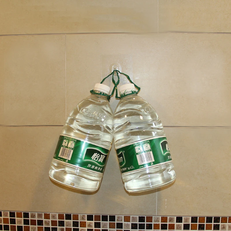 6 шт. прозрачные самоклеящиеся крючки крепкие вешалки для дверей полотенец