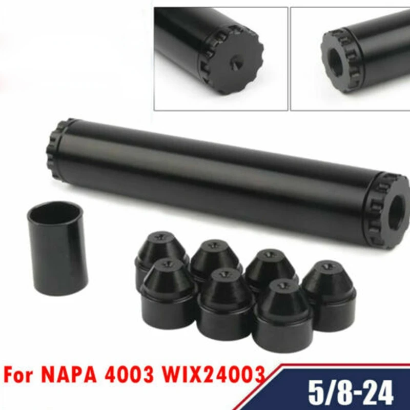26 шт. 5/8-24 топливная ловушка растворитель фильтр 1X6 для NAPA4003 WIX24003 6061-T6 авто