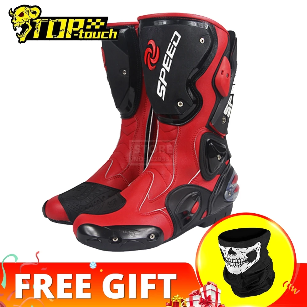 New Botas De Moto PRO-BIKER Impermeables Para Hombre PU Botas Para  Motocicleta Motocross Botas De Protección De Motocicleta Botas Largas De  Muslo