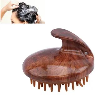 

1pc1PC Spa Massage Hair Brush Silicone Spa Shampoo Brush Shower Bath Comb Hairbrush Props Soft Styling Tool