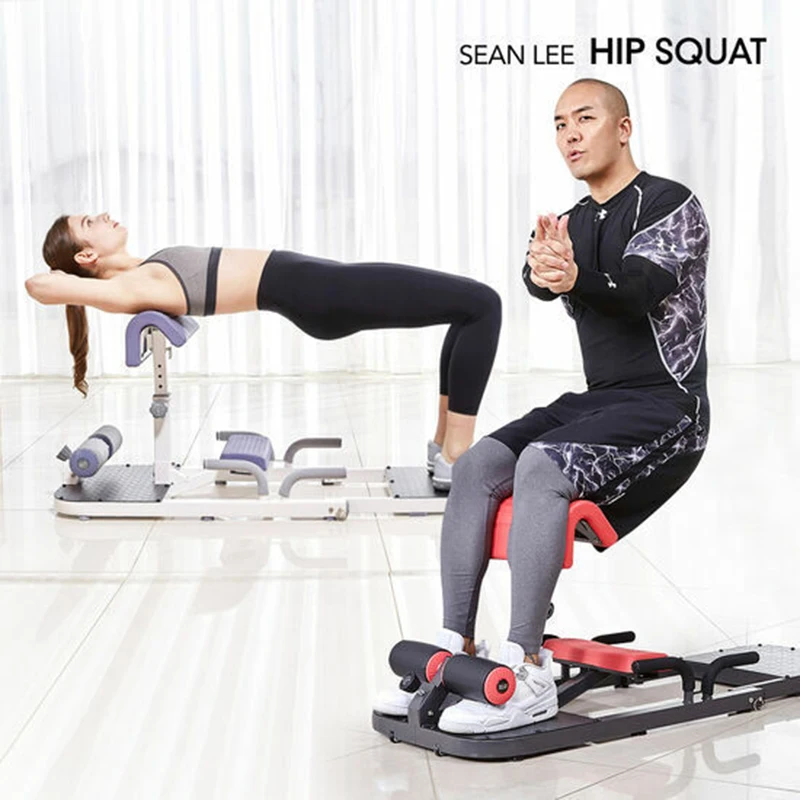 seanleecore Multi-Function Deep Sissy Squat Machine Home Gym Hip Thrust  Machine Booty Sprout Home Workout Equipment for Women & Men