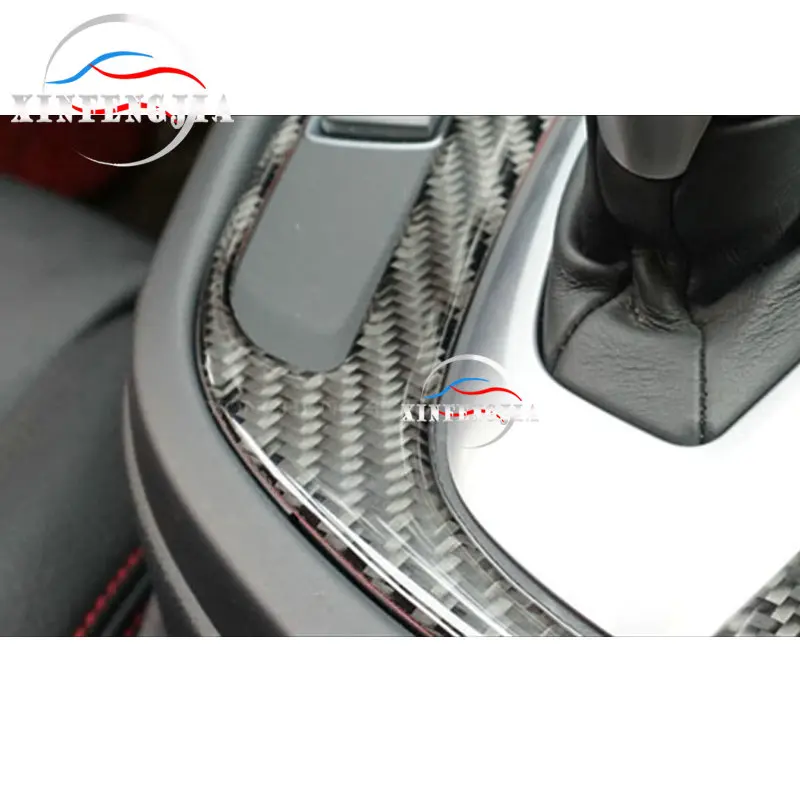 Для BMW 3 4 серии 3GT F30 F34 F36 13-18 Реальные углеродного волокна шестерни сдвижной Каркас Крышка отделка