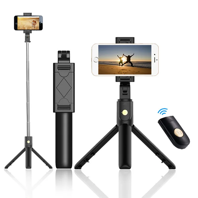 

Manufacturers Patented New Style K07 Bluetooth Selfie Stick Remote Control High-End Tripod Universal Handphone Live Selfie Stick