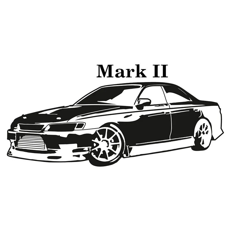 

Creative Mark II Mark Car Stickers Motorcycle Accessories Cover Scratches Waterproof PVC 7cm X 15cm