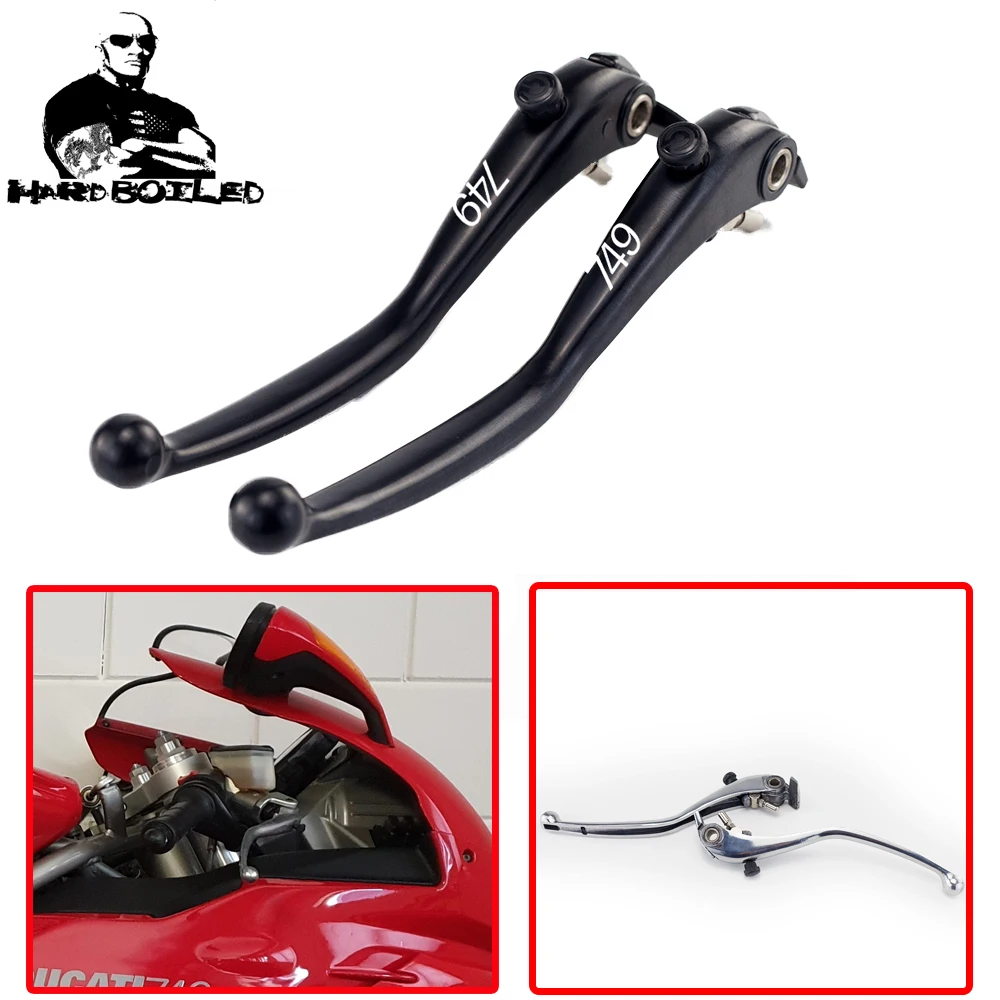 

Motorcycle Accessories CNC Original Brakes Clutch Levers Handle For DUCATI 749 749S 749R 2003 2004 2005 2006