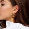 14K Gold Filled Hoop Earrings Modern Jewelry Minimalism Boho Brincos Gift Vintage Pendientes Oorbellen Earrings For Women 6