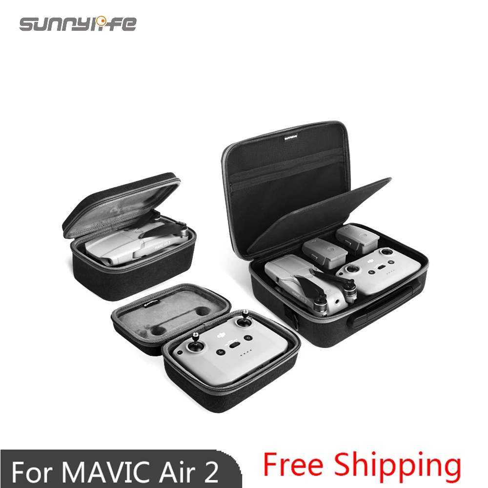 Sunnylife Portable DJI Mavic Air 2 Carrying Case Shoulder Bag Drone Remote Controller Storage for | Электроника